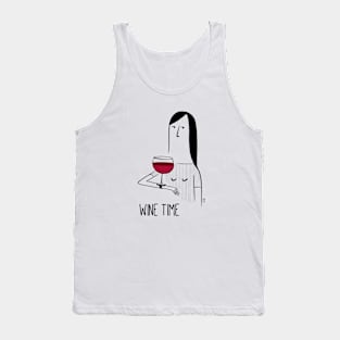 It's wine time! Tank Top